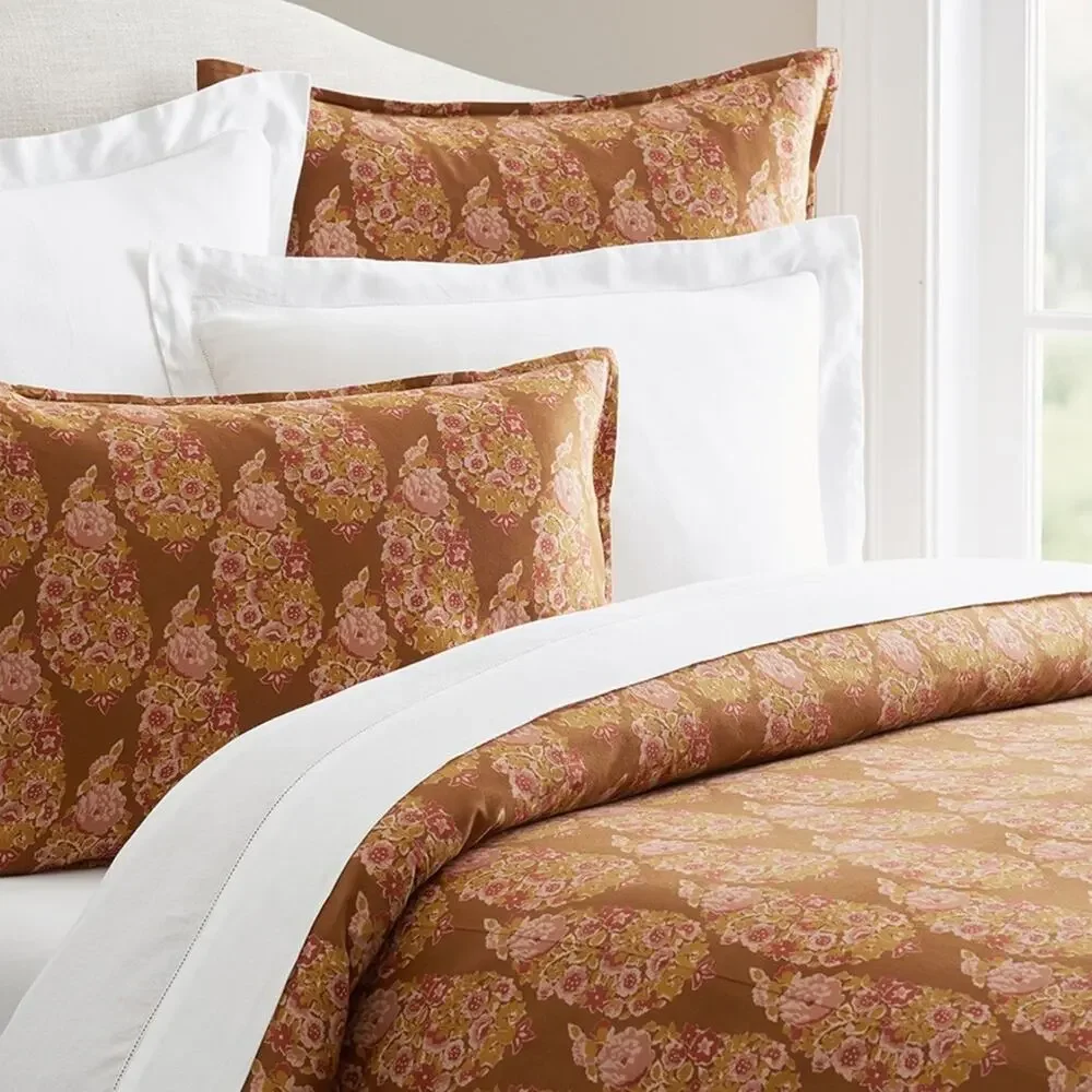 Pottery Barn Sabyasachi Maharani Print Duvet Cover Euro Shams King Cal King NWT